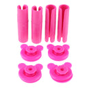 ABS Bed Sheet Clip Clamp Grippers - Keeping Quilt in Place,Pink