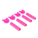 ABS Bed Sheet Clip Clamp Grippers - Keeping Quilt in Place,Pink