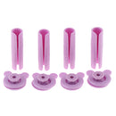 ABS Bed Sheet Clip Clamp Grippers - Keeping Quilt in Place,Purple