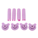 ABS Bed Sheet Clip Clamp Grippers - Keeping Quilt in Place,Purple