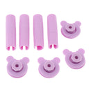 ABS Bed Sheet Clip Clamp Grippers - Keeping Quilt in Place,Purple