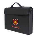 Waterproof Fire Resistant Document Bag Waterproof File Bag Protection Cash Money File Passport Pouch