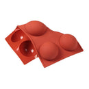 2 Pieces Silicone Mould DIY Cake Ice Candy Pudding Mold