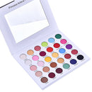 30 Colors Nude Matte Eye Shadow Palette Rainbow Color Eyeshadow Long-Lasting Eye Makeup Palette