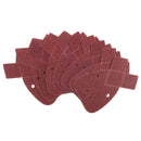 10Pcs Sandpaper Fits for Black and Decker Mouse 140mm Hook and Loop Palm Sander