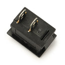 Wendao KCD-101 250V 6A Copper Boat Rocker Switch 2-Pin Plastic Button ON/Off SPST 10pcs