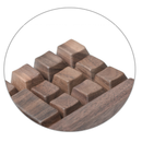 Walnut OEM Height R1 - R4 Small Single keycap Personality No Carving for Mechanical keyboard