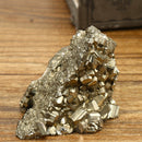 Natural Pyrite Chalcopyrite Mineral Crystals Gold Gemstone Decor Ornament 50-80g