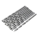 50pc Packs HSS High-speed 1/1.5/2/2.5/3mm Twist Drill Bit Steel Serratula Steel Wood