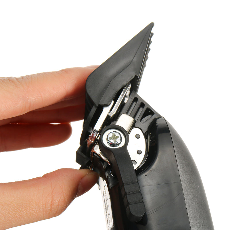 KEMEI KM-1929 LCD Display Baldheaded Hair Clipper Trimmer High Power Rechargeable Electric Haircut Cutter Machine