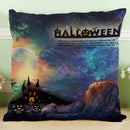 Crazy Halloween Theme Pumpkin Fashion Cotton Linen Pillow Case Sofa Cushion Decor Gift