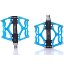 Aluminum Alloy Mountain Bike Platform Pedals Flat Sealed Bearing Axle 9/16" Cycling Bicycle Pedals