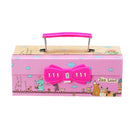 Kawaii 3-layer Large Capacity Pencil Case School Pen Case Portable Pencil Bag Pencils Pouch School Pen Box Stationery High School Large Storage Bag Pouch Holder Box