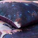 3 PCS Bedding Sets Unicorn And Campanula Quilt Cover Pillowcase For Queen Size