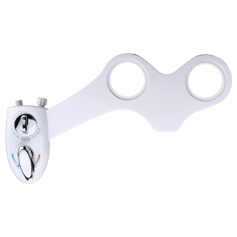 Hot/Cold Dual Nozzle Non-Electric Cleaning Toilet Bidet Seat Water Fresh Bidet Cleaning Device