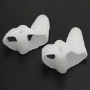 2Pcs Soft Silicone Gel Toe Separators Straightener Corrector Bunion Protector