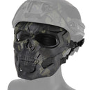 WoSporT Halloween Mask Party Game Skull Tactical Fast Helmet Paintball Airsoft Camouflage