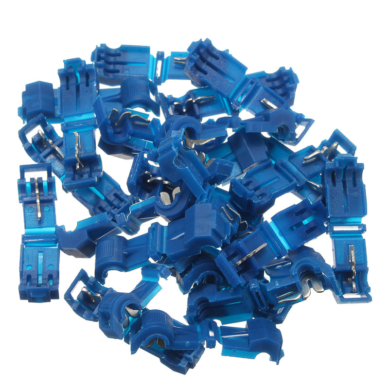 150Pcs T-Taps/Male Insulated Wire Terminal Connectors Combo Kit 14-16 10-12 18-22