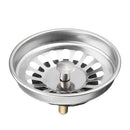 Stainless Steel Kitchen Sink Strainer Waste Plug Drain Stopper Water Filter Basket Shape