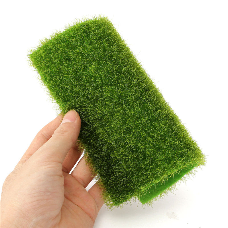 Square Micro Moss Landscape Ornament Plant Decorations Home Office Garden DIY Accessory