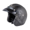 BYB Retro Chopper Motocross Motorcycle PU Leather Half Face Helmet