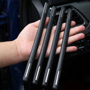 4pcs Car Anti Collision Side Door Edge Rubber Bumper Protector Sticker Strip