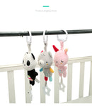 Multi-functional Dental Stuffed Short Plush Soundness Music Carriage Hanging Toy Children Bed Ornaments