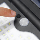 34 LED Solar Power Light Outdoor PIR Motion Sensor Lamp Waterproof