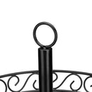 30cm Kitchen Restaurant Fruit Vegetable Basket 2 Tier Iron Rack Storage Organizer Stand Holder