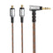 Earmax HDC213A DIY Replacement Earphone Headphone Audio Cable for ATH-CKR100is CKR90 CKS1100is