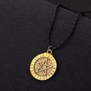Simple Five-pointed Star Pendant Nordic Ornaments Creative Men's Necklace