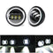 4 Inch 10-32V 2400LM 6000K Motorcycle LED Front Headlight Flood Light IP67 CE Spot Fog Passing Light With Angel Circle Lights