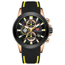 MINIFOCUS 0287G Fashion Men Watch 3ATM Waterproof Chronograph Sport Quartz Watch