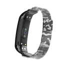 Bakeey Milanese Camouflage Anti-break Design Watch Band Strap for Huawei Honor Band 5&4