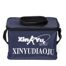 25x15x18cm Canvas Waterproof Fishing Bag Fishing Lure Bag Multifunctional Portable Shoulder Bag