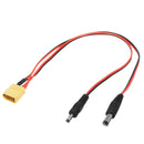 XT60 Male to DC 5.5/3.5 Power Cable For FPV Goggles Battery Receiver Monitor