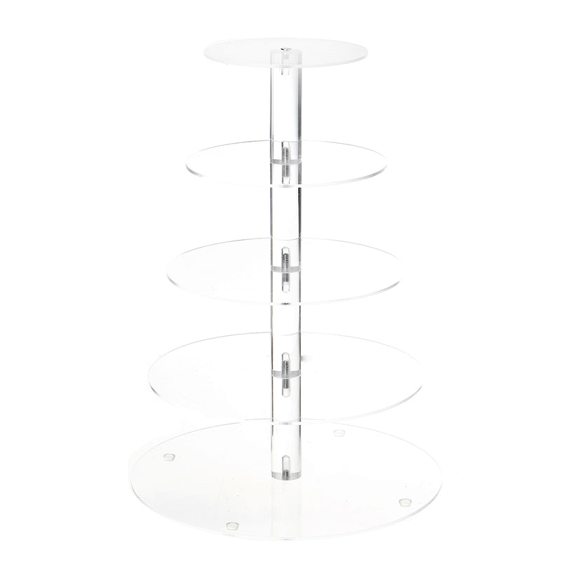 3-6 Tiers Acrylic Cake Stand Storage Rack Wedding Party Decorations Dessert Display Holder