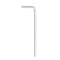 4Pcs 1.5/2/2.5/3mm Hexagonal Wrench Nickel-plated Screw Wrench for 3D Printer