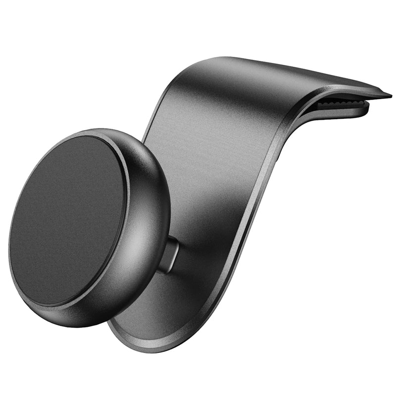 Floveme Upgrade L-shape Magnetic Air Vent Car Phone Holder For 3.5-7.0 Inches Smart Phone for iPhone 11 Samsung Galaxy Note 10+ Xiaomi Redmi Note 8 Pro