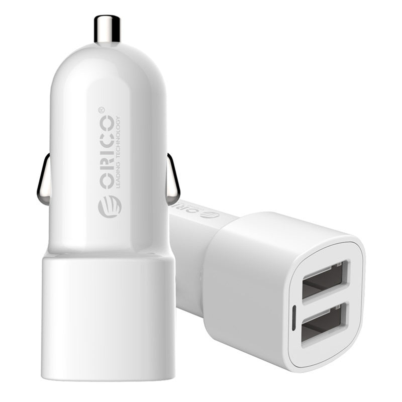 ORICO 17W Dual USB Port LED Indicator Fast Charging USB Car Charger For iPhone XS X Max 11 Pro Huawei P30 Pro Mate 30 Xiaomi Mi9 9Pro S10+ Note10