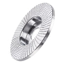 Drillpro 100x16/110x22mm Plane Wood Carving Disc Shaping Disc Tungsten Carbide Angle Grinding Wheel Sanding Carving Rotary Tool Abrasive Disc for Angle Grinder