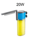 3 In 1 Internal Filter Pump Aquarium Fish Tank Submersible Oxygen Water Pump