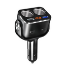 Car Cigarett e Lighter Adapter QC3.0 Cigarett e Lighter Car USB 12V-30V 2 Port Charger Socket Splitter Plug Adapter Car Charger 2in1 Automotive Parts & Accessories