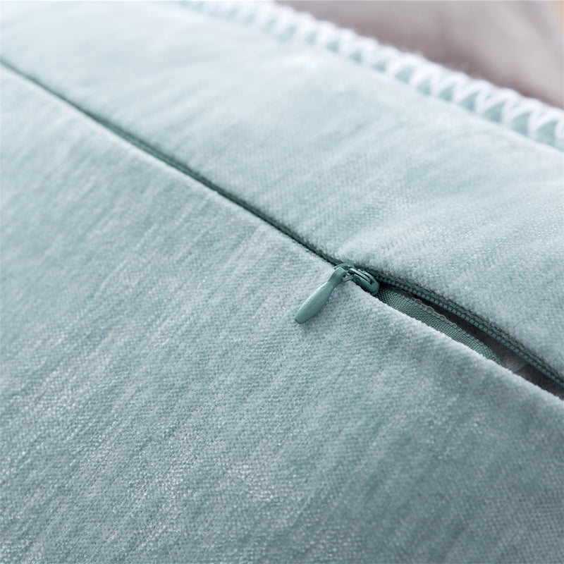 Chenille Throw Pillow Case Cushion Cover Seat Sofa Case Home Bedroom Decor 45 x 45cm