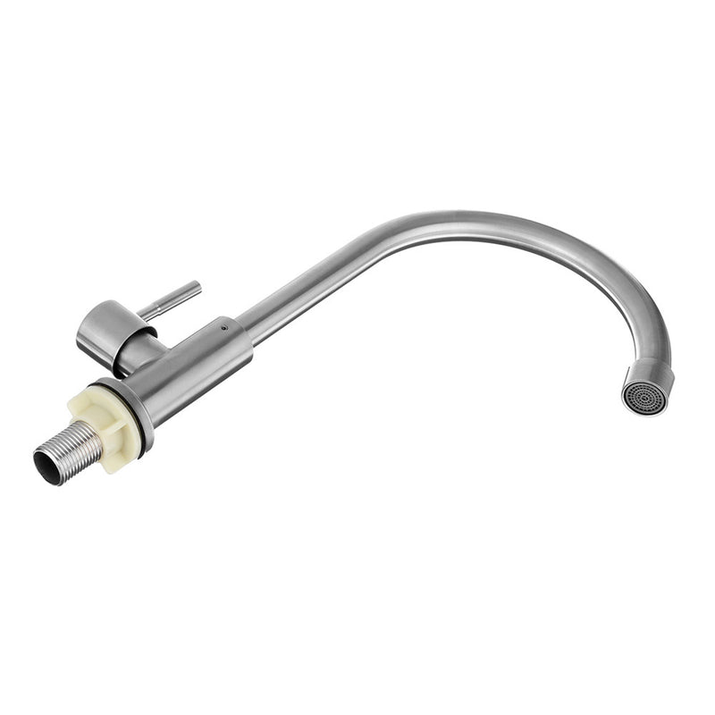 304 Stainless Steel Faucet Large Vertical Water Tap With 50cm Double Head Tube Kitchen Bathroom Faucets