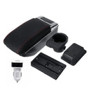 2-layers Car Armrest Box Center Console Storage With Ashtray USB For Mini Copper Coupe