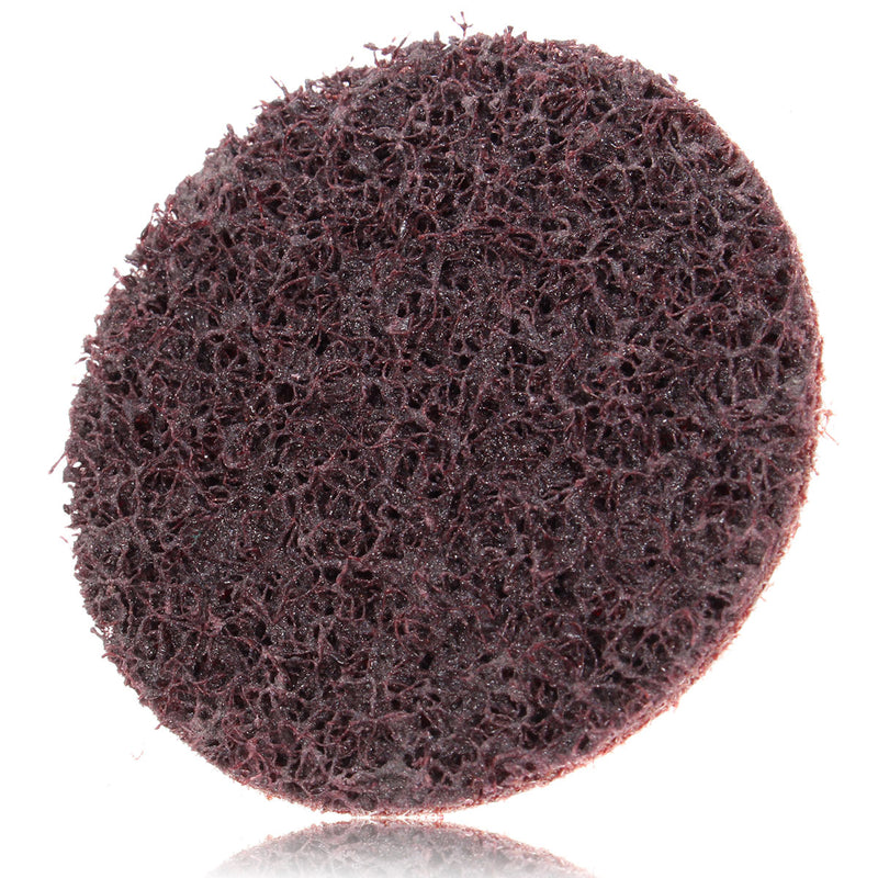 30Pcs 2 Inch Mix Sanding Roloc Disc with Holder Roll Lock Surface Coarse Sandpaper Pad 50mm