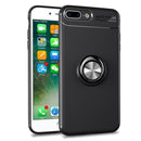 C-KU 360 Rotating Ring Grip Kicktand Protective Case For iPhone