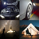 400W Portable COB LED Magnet Camping Light Remote Control DC12V Outdoor Road Trip Lamp for Travel Night Fishing