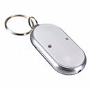 10pcs Whistle Key Finder Keychain Sound LED With Whistle Claps